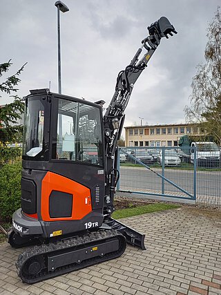 Minibagger mit Verstellausleger EUROCOMACH 19TR