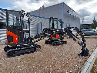 Minibagger mit Verstellausleger EUROCOMACH 19TR